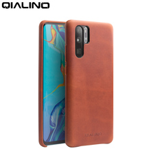 Qialino-funda de teléfono delgado de piel auténtica para Huawei P30 Pro, cubierta trasera hecha a mano de lujo de 6,47 pulgadas 2024 - compra barato
