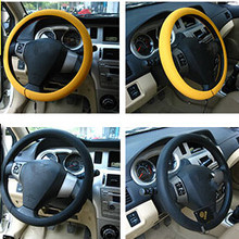 Car-styling Silicone Steering Wheel Skin Cover For Mitsubishi ASX Outlander Lancer Colt Evolution Pajero Eclipse Grandis FORTIS 2024 - buy cheap