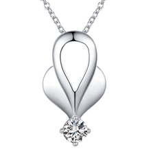 wholesale Nice 925 silver Wedding necklace For Women chains pendant 4 color Wedding gift WN-873 2024 - buy cheap