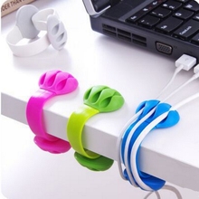 Cable Winder Wire Organizer Desktop Clip Earphone USB Charger Wire Cord Wire retainer Holder Data Line Tidy Collation Line Clamp 2024 - buy cheap