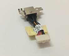 WZSM Wholesale New DC Power Jack with Cable for Dell Chromebook 11 3180 Latitude 3189  XNJ46 0XNJ46 2024 - buy cheap