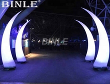 Most popular indoor outdoor lighting decoration inflatable led tusk for party/wedding/event 2024 - buy cheap