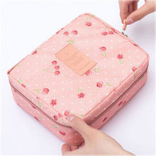 Lady Casual Portable Travel Toiletry Bag Women Girls Oxford Large Capacity Organizer Beauty Bag Hot Style 2024 - buy cheap