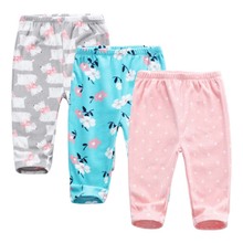 PP Pants 2019Baby Fashion Model Babe Pants Cartoon Animal Printing Baby Trousers Kid Wear Baby Pants 0-24M 2024 - buy cheap