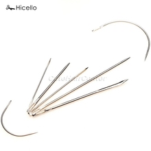 Hicello-agujas de coser originales, herramienta de costura de lona, Alfombra de cuero, 15x9cm, 7 unids/set por juego 2024 - compra barato