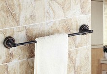 Wall Mounted Black Oil Rubbed Brass Bathroom Single Towel Bar Towel Rail Holder Bathroom Accessory mba212 2024 - buy cheap