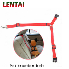 LENTAI For Hyundai solaris i30 Suzuki swift grand Mazda 3 cx-5 Abarth 1PC Car Pet Rear Seat Belts Cat Dog Safety Traction String 2024 - buy cheap