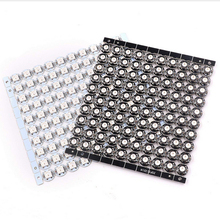 5/10/100 pcs WS2812B LED Individually addressable WS2811 IC rgb white/black 2812b led heatsink (10mm*3mm) 5050 SMD RGB Built-in 2024 - buy cheap