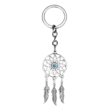 MOCHUN 1pc Dreamcatcher Feather Wind Chimes Dream Catcher Key Chain Women Vintage Indian Style Keychain -50 2024 - buy cheap