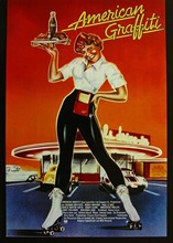 American graffiti filme cartaz de seda pintura decorativa 24x36inch 2024 - compre barato