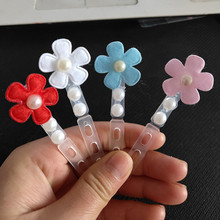 2019  Pet Grooming Accessories Handmade pearl flower plastic PP clip Pet Cats And Dog Bow Hairpin Headdress 30pcs/lot 2024 - buy cheap