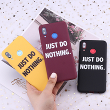 Para xiaomi mi redmi note 5 6 7 8 9 10 lite pro plus apenas não faça nada engraçado memes doces capa de silicone capa fundas 2024 - compre barato