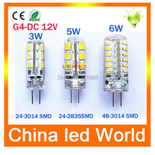 High Power G4 led lamp 3W 5W 6W DC 12V Led bulb SMD 2835 LED light 360 Beam Angle LED Spotlight Replace 30/60W halogen lamps 2024 - buy cheap