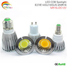 E14 bombillas GU10 GU5.3 COB led lampada 220V 9w 12w 15w lampen MR16 12v E14 led bulb E27 led lamp Spotlight Table lamps light 2024 - buy cheap