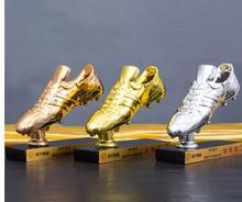 The west yong-Copa del Mundo de fútbol de resina, premio de zapato dorado, regalo personalizado, serie deportiva, abanico, trofeo, muñeca, venta al por mayor, outle de fábrica 2024 - compra barato