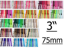 Cinta de Color liso de grogrén de 3 "(75mm) para la decoración de arcos del cabello 196 Color de Stock 100 yardas/lote/rollo 2024 - compra barato