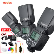 Godox-Flash de cámara V860II GN60 HSS TTL Speedlite, disparador de Flash, linterna para Canon, Nikon, Sony, Olympus, Fujifilm, sincronizador 2024 - compra barato