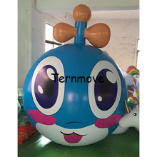 Globo inflable gigante de pvc con dibujos animados, caja inflable personalizada para publicidad, globo de helio, Envío Gratis 2024 - compra barato