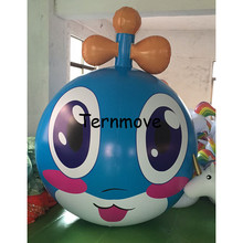 Balão inflável gigante de hélio com desenhos, para publicidade em pvc, envio grátis 2024 - compre barato