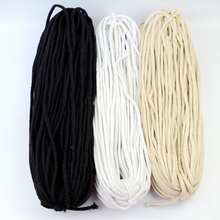 5-8mm Beige Rope 100% cotton Thick Cords for Home Textile Craft DIY Handmade Decorative Accessories 80 meters/lot wholesale Cord 2024 - buy cheap