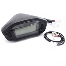 Odómetro Digital con retroiluminación LCD personalizado, velocímetro, tacómetro, calibre para motocicleta, Cruiser, Bobber, Chopper, Touring, Atv, Scooter, todoterreno 2024 - compra barato