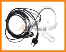 2 wire Air Acoustic PTT Earpiece for Icom ICOM IC-F3G IC-V8 IC-F3G IC-F4G IC-F11 W/mic Air Tube for Earphone, Ear Mic 2024 - buy cheap