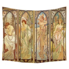 Alphonse Mucha Painting Custom Tapestry Table Cloth Beach Blanket Home Decorative Wall Hanging Picnic Mat 2024 - buy cheap