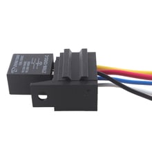EE support  5 Pcs Auto Car 12V 20A/30A Relay & Socket For Electric Fan Fuel Pump Horn Kit 5P 5 Wire With Socket Car Styling 2024 - buy cheap