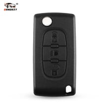 Dandkey CE0536 CE523 HCA VA2 3B Remote Fob Car Key Cover For Citroen C2 C3 C4 C5 C6 C8 For Peugeot 407 307 308 607 Key Shell 2024 - buy cheap