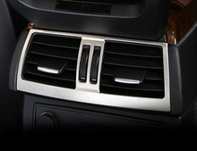 Marco adhesivo para modificación Interior de aire acondicionado trasero, para BMW X5 X6 2008-2017, 1 unidad 2024 - compra barato