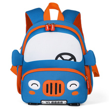 3D Cartoon Car Backpacks for 2-5 Years Old Children Fashion Cute Kindergarten Kids School Bags Boy Schoolbag Mochila Escolar 2024 - buy cheap