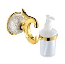 Бесплатная доставка Новый дизайн 24k золотой белый дозатор жидкого мыла 2024 - купить недорого