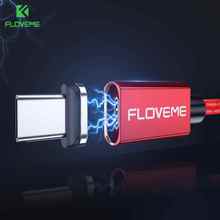 FLOVEME-Cable magnético USB tipo C de carga rápida, cargador magnético, Cable Micro USB de carga de datos, Cable USB para teléfono móvil 2024 - compra barato