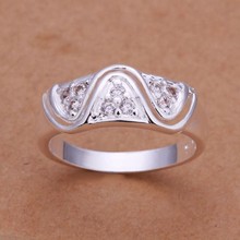 Кольцо с серебряным покрытием кольцо из стерлингового серебра ювелирные изделия кольцо по заводской цене модное кольцо/IYFQZMJH MRAYFSAW 2024 - купить недорого