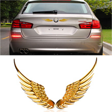 1 Pair Car Styling Fashion Metal Stickers 3D Wings for Mazda 2 3 5 6 CX-3 CX-4 CX-5 CX5 CX-7 CX-9 Atenza Axela 2024 - buy cheap