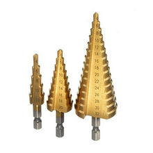 4-12/20mm 1PCS  Large HSS Steel Step Cone Drill Countersink Titanium Bit Set Hole 2024 - buy cheap