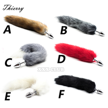 Thierry Fox Tail Anal Butt Plug ,Adult Sex Toys For Woman, Sex Products Shop,Special Erotic Toys for Adult Games And Roleplay 2024 - buy cheap