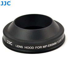JJC LH-E65 бленда объектива для CANON объектив MP-E 65 мм f/2,8 1-5x макро фото Заменяет CANON MP-E65 аксессуары для камеры 2024 - купить недорого