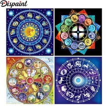 Dispaint Full Square/Round Drill 5D DIY Diamond Painting "Twelve constellations" 3D Embroidery Cross Stitch 5D Home Decor Gift 2024 - buy cheap