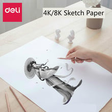 Deli sketsh papel para pintura artística, papel para desenho artístico, 4k/8k para pintura de arte em papel 2024 - compre barato