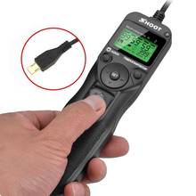 SHOOT RM-VPR1 Selfie LCD Timer Remote Control Shutter Release Cable For Sony Alpha A7 A7R A5000 A6000 A58 A7R II A7II NEX-3N 2024 - buy cheap