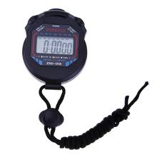 Kitchen Countdown Sports Stopwatch Professional Handheld Digital LCD Sports Stopwatch Counter Timer with Strap 2024 - buy cheap