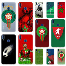 Funda con bandera de fútbol marroquí para Huawei Honor 30, 20, 10, 9 Lite, 30pro, 30s, 10i, 9a, 8a, 9x, 8x, 7a Pro 2024 - compra barato