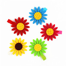 Headwear Girls Accessories Sunflower Hair clip Hairpins Girls Princess Headdress Cute Hair Grip Girls Headband Hair Accessories 2024 - buy cheap