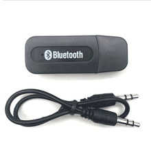 Bluetooth беспроводной USB портативный мини Автомобильный Bluetooth музыкальный аудио приемник адаптер 3,5 мм стерео аудио для телефонов Android 2024 - купить недорого