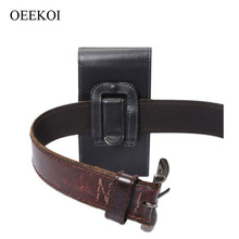 OEEKOI Belt Clip PU Leather Waist Holder Flip Cover Pouch Case for THL T12/W100s/A2/W3/W3 plus/W100 4.5 Inch Drop Shipping 2024 - buy cheap
