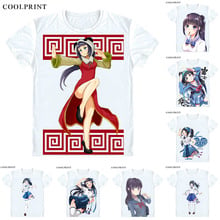 Fuji Aoi ch. T Shirt Virtual Youtuber Vtuber Artificial Intelligence AI Custom Casual Cosplay T-Shirt Print Short Sleeve TShirt 2024 - buy cheap