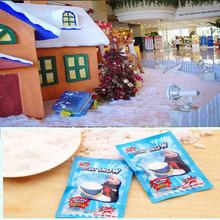 2017 NEW Christmas Gift DIY Make Your Own Snow New Novel Christmas Decoration Instant Snow Man-made Artificial Snow Powder 2024 - buy cheap