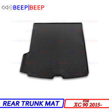For Volvo XC90 2015- car trunk mat rear inner boot cargo tray floor carpet car styling interior decoration accessories 2024 - buy cheap