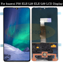 6.0 "original para huawei p30 display lcd + painel de toque digitador assembléia substituição para huawei p30 ELE-L29 ELE-L09 lcd 2024 - compre barato